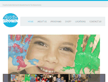 Tablet Screenshot of charliebrownpreschools.com